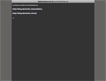 Tablet Screenshot of blog.darksite.ch
